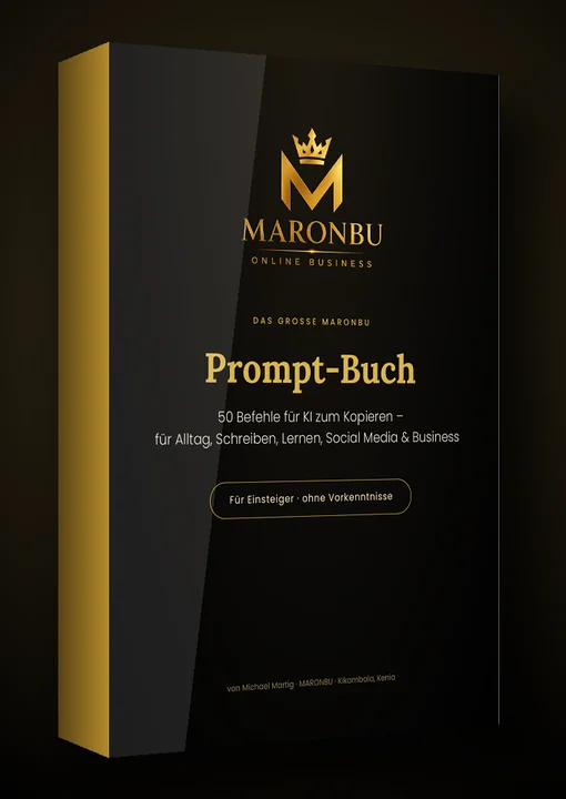 Cover: Das grosse MARONBU Prompt-Buch