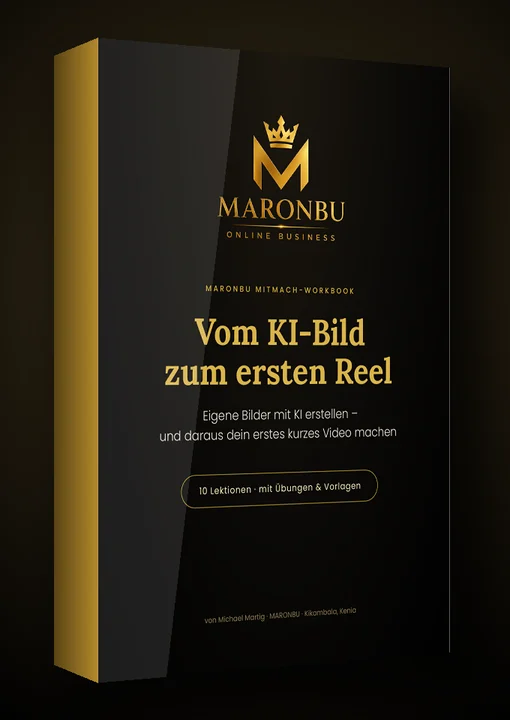 Cover: Vom KI-Bild zum ersten Reel