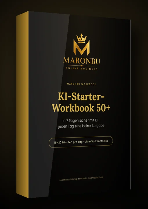Cover: KI-Starter-Workbook 50+